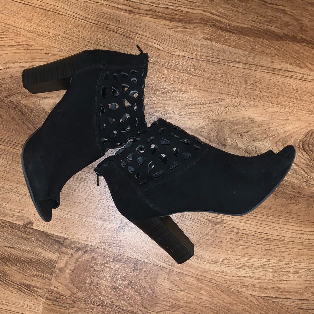 Charming Charlie Black Booties